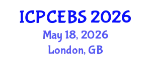 International Conference on Psychology, Cognitive, Education and Behavioral Sciences (ICPCEBS) May 18, 2026 - London, United Kingdom