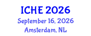 International Conference on Higher Education (ICHE) September 16, 2026 - Amsterdam, Netherlands