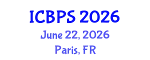 International Conference on Behavioral and Psychological Sciences (ICBPS) June 22, 2026 - Paris, France