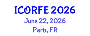 International Conference on Operations Research and Financial Engineering (ICORFE) June 22, 2026 - Paris, France