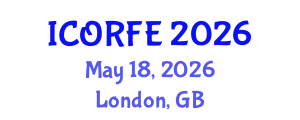 International Conference on Operations Research and Financial Engineering (ICORFE) May 18, 2026 - London, United Kingdom