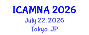 International Conference on Applied Mathematics and Numerical Analysis (ICAMNA) July 22, 2026 - Tokyo, Japan