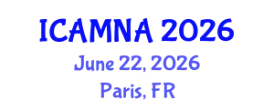 International Conference on Applied Mathematics and Numerical Analysis (ICAMNA) June 22, 2026 - Paris, France
