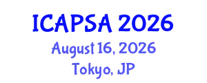 International Conference on Atomic Physics, Systems and Applications (ICAPSA) August 16, 2026 - Tokyo, Japan
