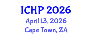 International Conference on Hadron Physics (ICHP) April 13, 2026 - Cape Town, South Africa