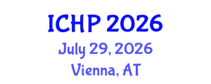 International Conference on Hadron Physics (ICHP) July 29, 2026 - Vienna, Austria
