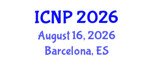 International Conference on Nuclear Physics (ICNP) August 16, 2026 - Barcelona, Spain