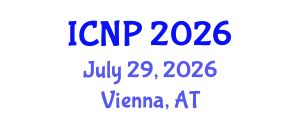 International Conference on Nuclear Physics (ICNP) July 29, 2026 - Vienna, Austria