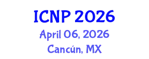 International Conference on Nuclear Physics (ICNP) April 06, 2026 - Cancún, Mexico