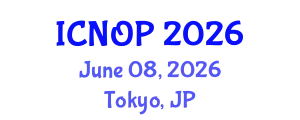 International Conference on Nanotechnology, Optoelectronics and Photonics (ICNOP) June 08, 2026 - Tokyo, Japan