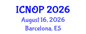 International Conference on Nanotechnology, Optoelectronics and Photonics (ICNOP) August 16, 2026 - Barcelona, Spain