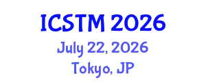 International Conference on Sustainable Tourism Management (ICSTM) July 22, 2026 - Tokyo, Japan