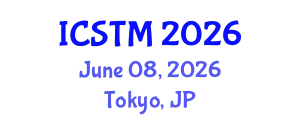 International Conference on Sustainable Tourism Management (ICSTM) June 08, 2026 - Tokyo, Japan