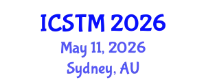 International Conference on Sustainable Tourism Management (ICSTM) May 11, 2026 - Sydney, Australia