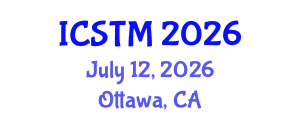International Conference on Sustainable Tourism Management (ICSTM) July 12, 2026 - Ottawa, Canada