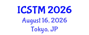 International Conference on Sustainable Tourism Management (ICSTM) August 16, 2026 - Tokyo, Japan
