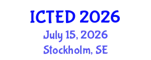 International Conference on Technology, Education and Development (ICTED) July 15, 2026 - Stockholm, Sweden