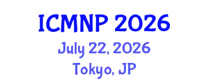 International Conference on Microelectronics, Nanoelectronics and Photonics (ICMNP) July 22, 2026 - Tokyo, Japan