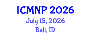 International Conference on Microelectronics, Nanoelectronics and Photonics (ICMNP) July 15, 2026 - Bali, Indonesia