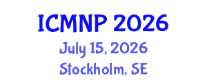 International Conference on Microelectronics, Nanoelectronics and Photonics (ICMNP) July 15, 2026 - Stockholm, Sweden