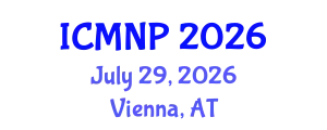 International Conference on Microelectronics, Nanoelectronics and Photonics (ICMNP) July 29, 2026 - Vienna, Austria