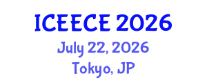 International Conference on Energy, Environmental and Chemical Engineering (ICEECE) July 22, 2026 - Tokyo, Japan