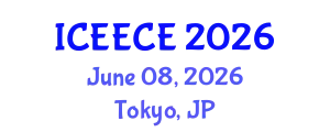 International Conference on Energy, Environmental and Chemical Engineering (ICEECE) June 08, 2026 - Tokyo, Japan