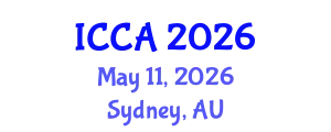International Conference on Control and Automation (ICCA) May 11, 2026 - Sydney, Australia