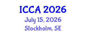 International Conference on Control and Automation (ICCA) July 15, 2026 - Stockholm, Sweden