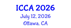 International Conference on Control and Automation (ICCA) July 12, 2026 - Ottawa, Canada