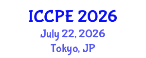 International Conference on Chemical and Process Engineering (ICCPE) July 22, 2026 - Tokyo, Japan