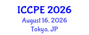 International Conference on Chemical and Process Engineering (ICCPE) August 16, 2026 - Tokyo, Japan