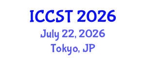 International Conference on Computer Science and Technology (ICCST) July 22, 2026 - Tokyo, Japan