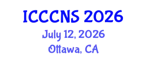 International Conference on Computer Communications and Networks Security (ICCCNS) July 12, 2026 - Ottawa, Canada