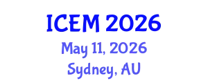 International Conference on Engineering Management (ICEM) May 11, 2026 - Sydney, Australia