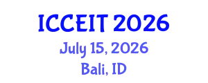 International Conference on Computer Education and Instructional Technology (ICCEIT) July 15, 2026 - Bali, Indonesia
