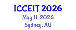 International Conference on Computer Education and Instructional Technology (ICCEIT) May 11, 2026 - Sydney, Australia