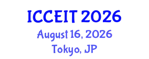 International Conference on Computer Education and Instructional Technology (ICCEIT) August 16, 2026 - Tokyo, Japan