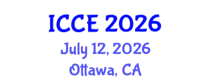 International Conference on Chemical Engineering (ICCE) July 12, 2026 - Ottawa, Canada