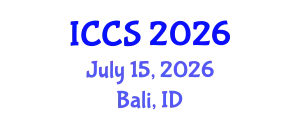 International Conference on Computational Science (ICCS) July 15, 2026 - Bali, Indonesia