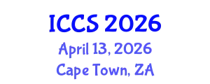International Conference on Computational Science (ICCS) April 13, 2026 - Cape Town, South Africa