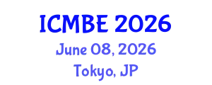 International Conference on Mechanical and Biomedical Engineering (ICMBE) June 08, 2026 - Tokyo, Japan
