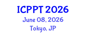 International Conference on Pharmacology and Pharmaceutical Technology (ICPPT) June 08, 2026 - Tokyo, Japan