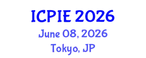 International Conference on Production and Industrial Engineering (ICPIE) June 08, 2026 - Tokyo, Japan
