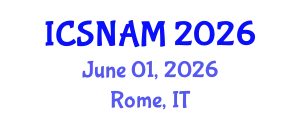 International Conference on Social Network Analysis and Mining (ICSNAM) June 01, 2026 - Rome, Italy