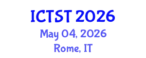 International Conference on Transport Science and Technology (ICTST) May 04, 2026 - Rome, Italy