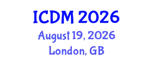 International Conference on Data Mining (ICDM) August 19, 2026 - London, United Kingdom