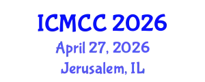 International Conference on Mathematical and Computational Chemistry (ICMCC) April 27, 2026 - Jerusalem, Israel