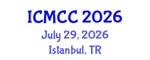 International Conference on Mathematical and Computational Chemistry (ICMCC) July 29, 2026 - Istanbul, Turkey