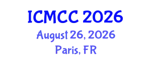 International Conference on Mathematical and Computational Chemistry (ICMCC) August 26, 2026 - Paris, France